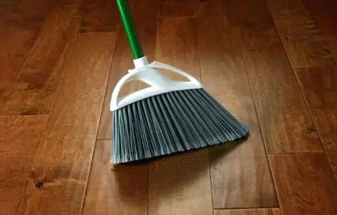 sweep hardwood floors
