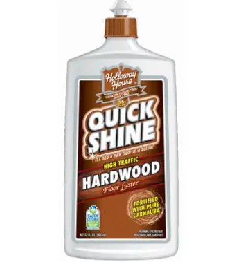 Quick Shine High Traffic Hardwood Floor Luster and Polish
