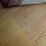 faded hardwood floor