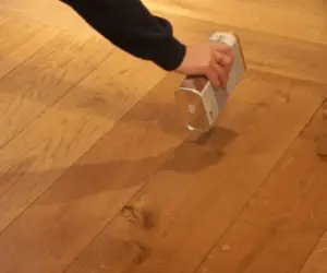 wax removal from wooden floor