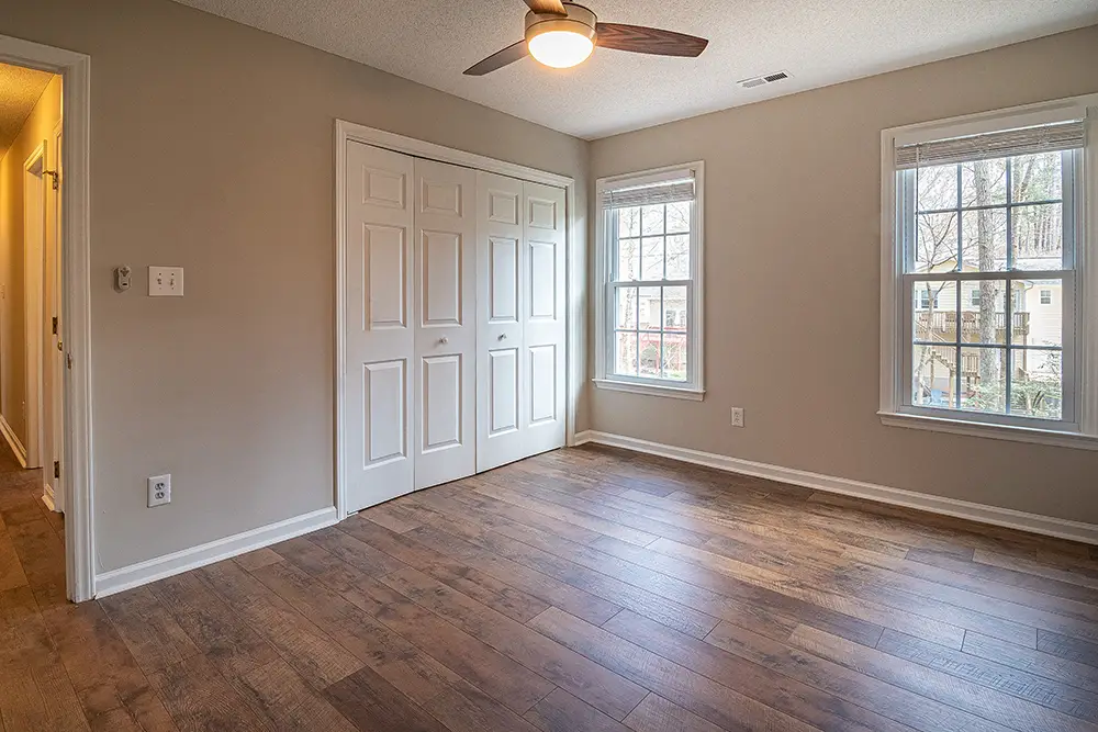 Can you refinish hardwood floors one room at a time