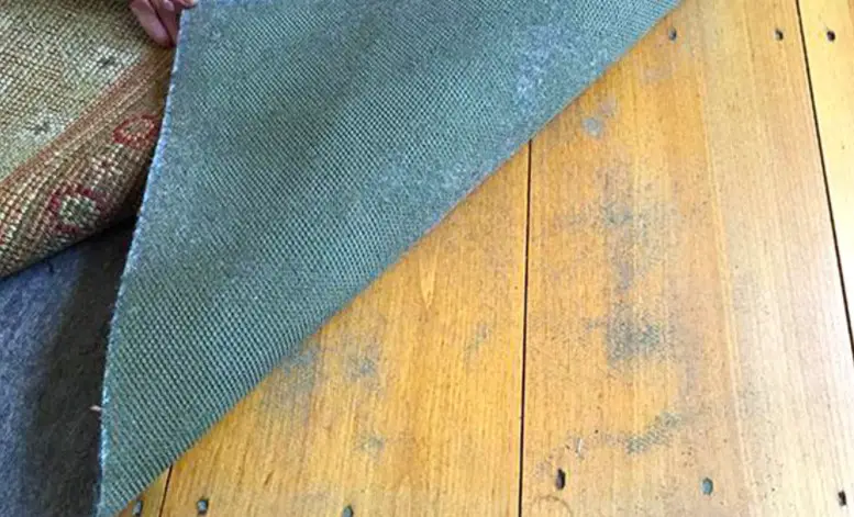 Rug Pad on Hardwood Floors