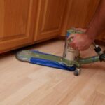 Sand the Corners of Wood Floors